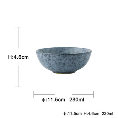 Indigo Ceramic | Plate & Bowl Set