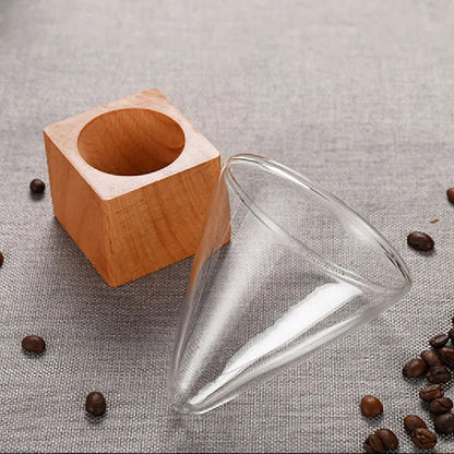 ZenGlass™ | Mid Century Modern Glass Cup