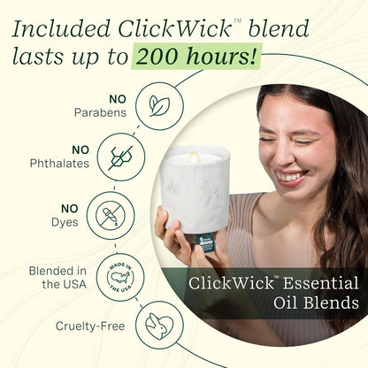 Flameless Candle Aroma Diffuser