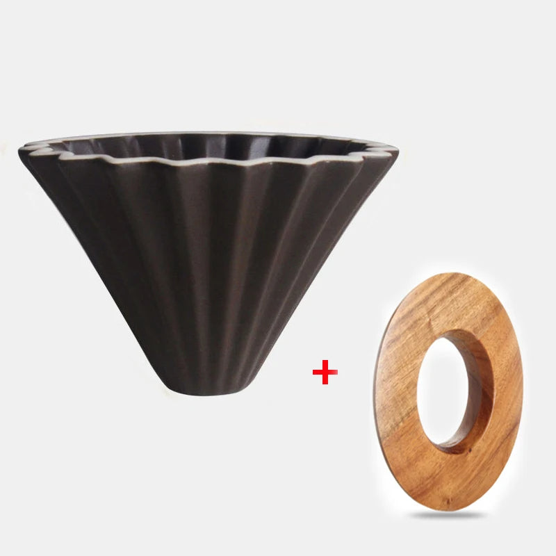 Origami Ceramic | Pour Over Coffee Funnel