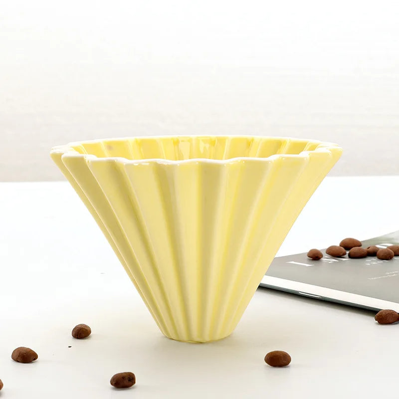 Origami Ceramic | Pour Over Coffee Funnel